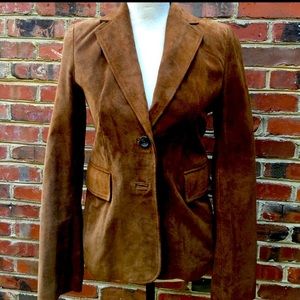 Banana Republic Brown Suede Jacket LIKE NEW